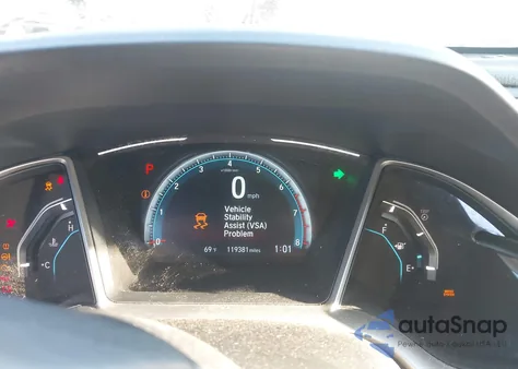 2017 Honda Civic Exl из США, поврежденный, VIN 19XFC1F79HE022576